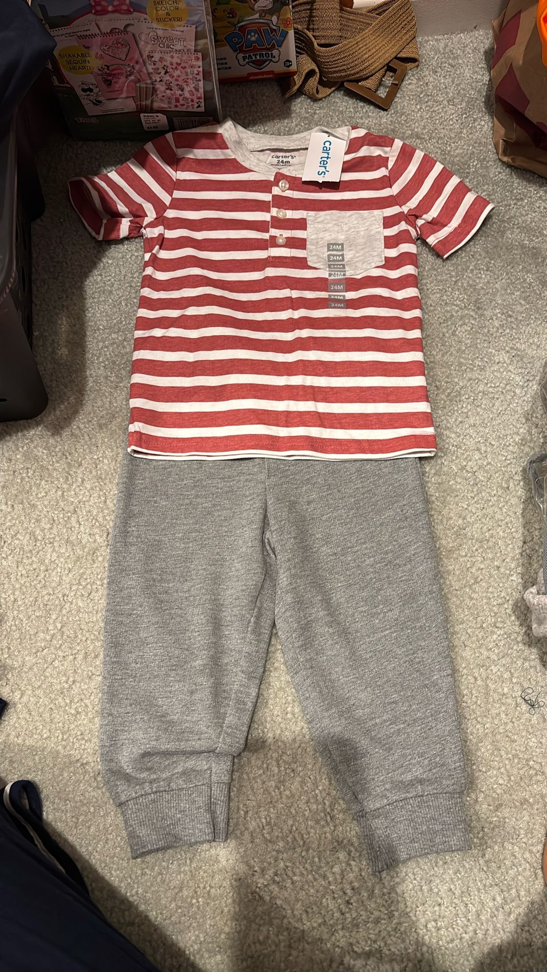 Brand New Carters Top And Pants
