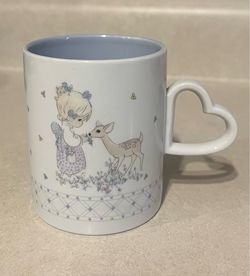 Precious moments 1988 My deer friend, coffee mug