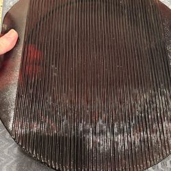 Cake plate covered Glass