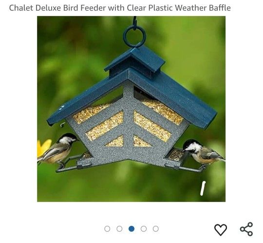 Deluxe Double Sided Bird Feeder