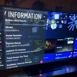 LG OLED TV 55 INCH