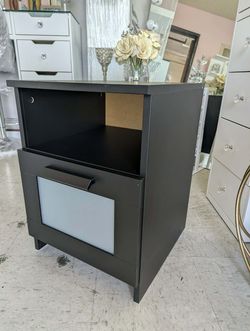 New nightstand, out of its original packaging