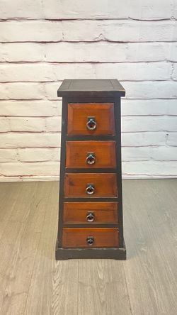 Tapered Two-Tone Chest of Drawers