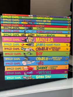 Roald Dahl 17-Book Collection – Used Paperbacks