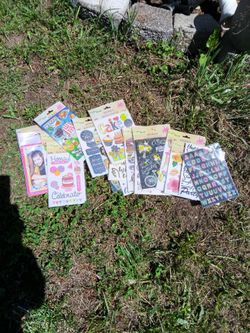 Scrapbooking stickers