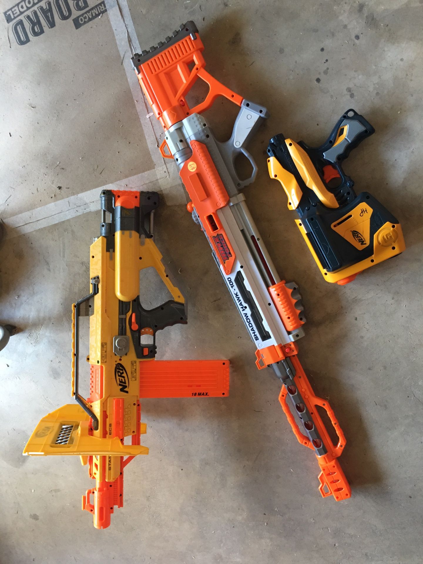 Nerf guns