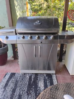 5 burner grill gas