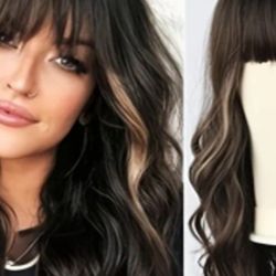 LOOKS REAL.. NEW SYNTHETIC CAP WIG BUY 2 WIGS FOR 22
