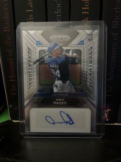2025 Bowman Andy Pages RC Auto Dodgers PRV-AP Rookie Autograph