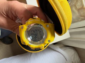 Invicta digital yellow watch