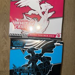 Pokémon White flare & Black Bolt Etb 