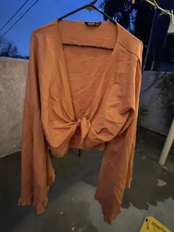 Plus Size Crop Shirt 2x