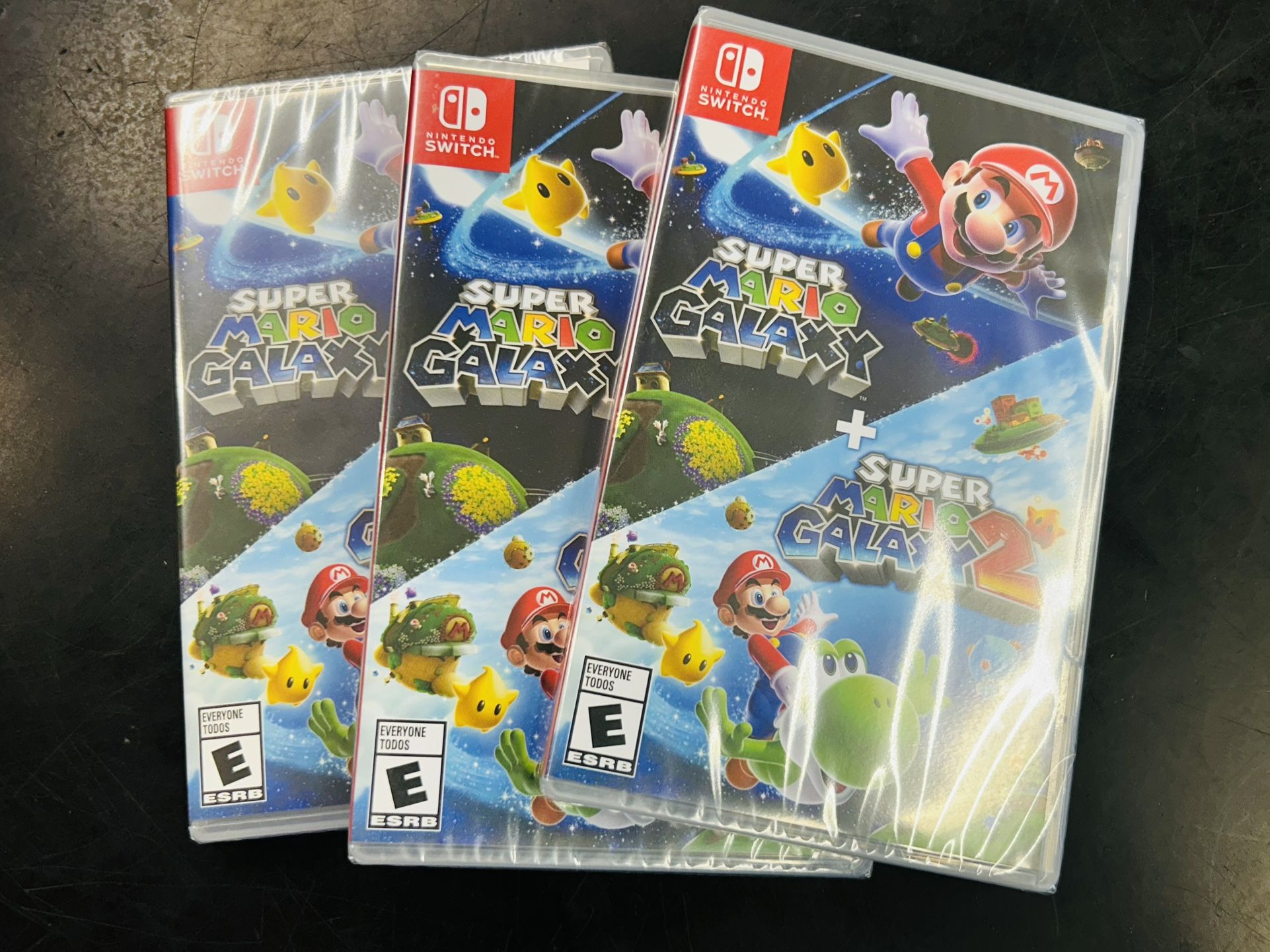 Super Mario Galaxy + Super Mario Galaxy 2 - New - Sealed - $60 Each