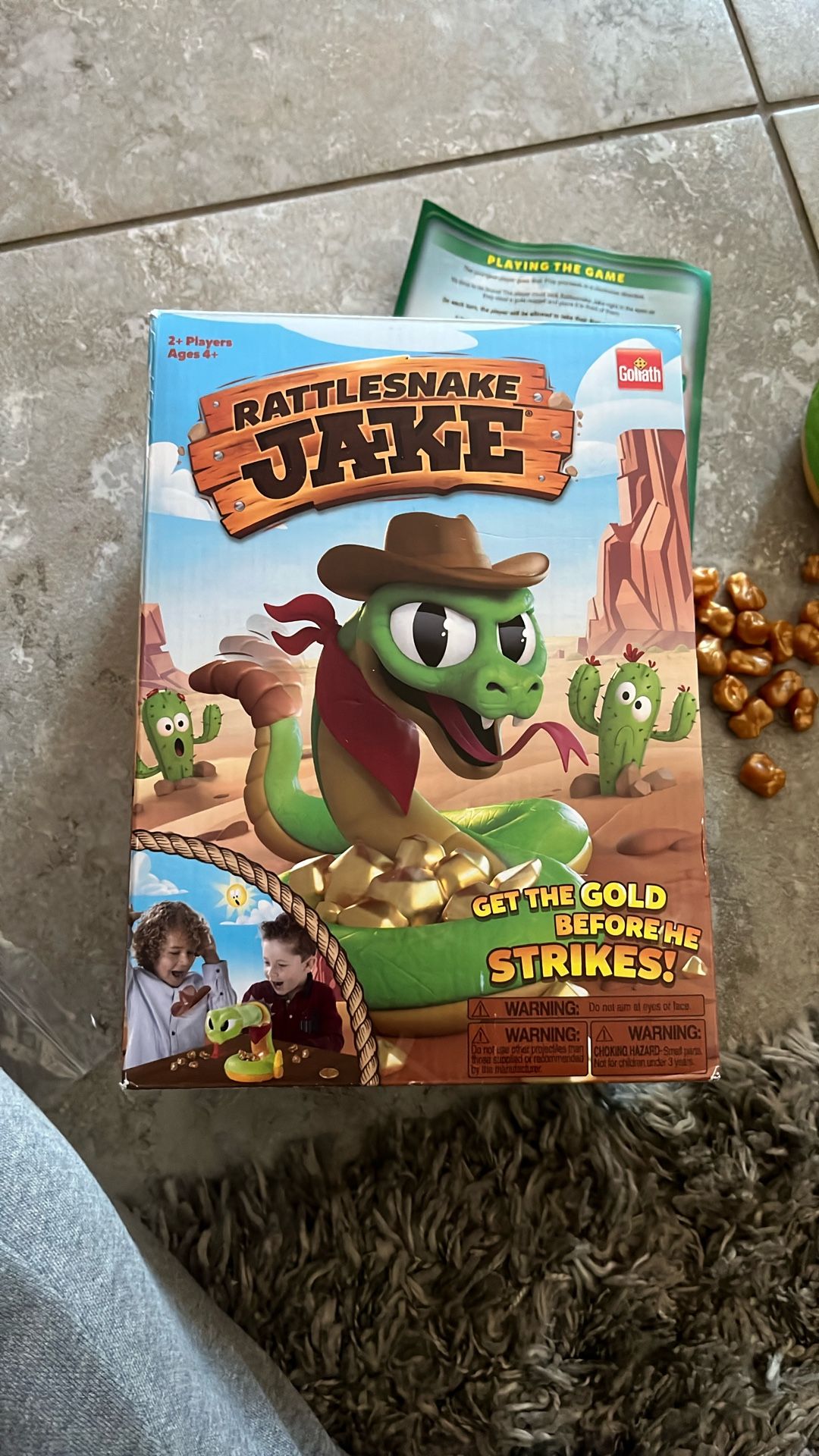 Board Game Rattlesnake Jake