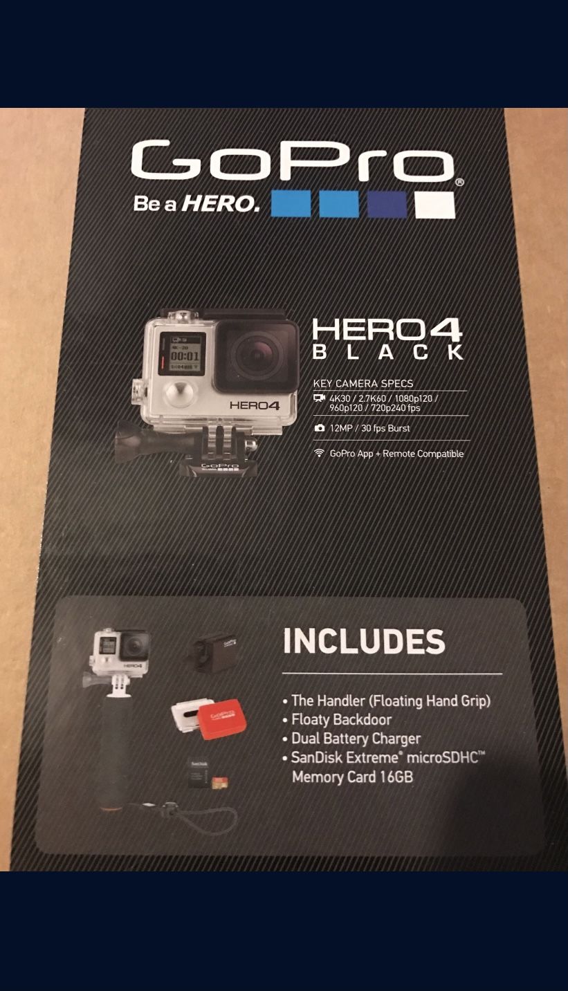 Go Pro Hero Black / New Bundle !!