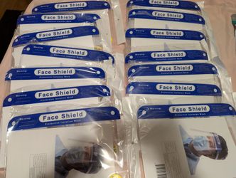 Brand NEW Face Shields (17 Total - 14 Adult + 3 Kids)