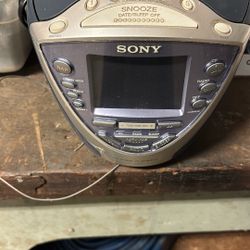 Brand New Sony Dream Machine Alarm Clock