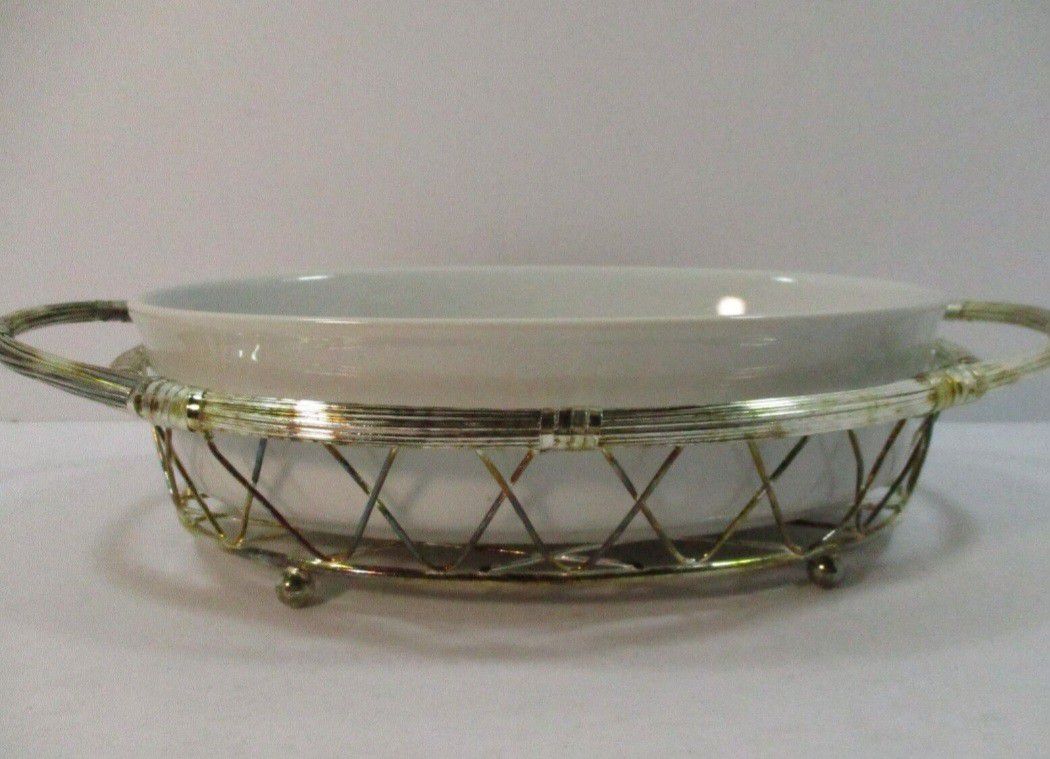 International Silver Company Silver-Plated Wire Basket