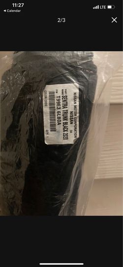 Nissan Sentra 2026 Trunk Carpet