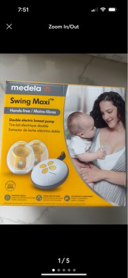 NEW Medela Swing Maxi Hands Free Double Electric Breast Pump