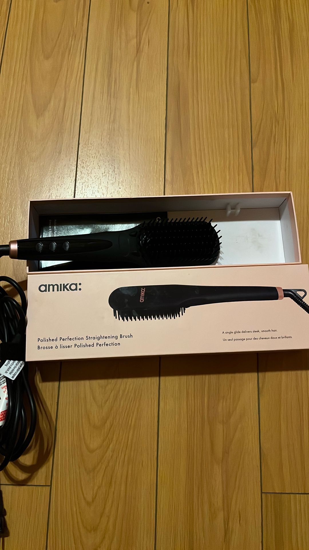 Amika Hair Tool Straightening Brush