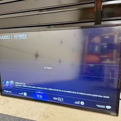 VIZIO 43” LED Television 