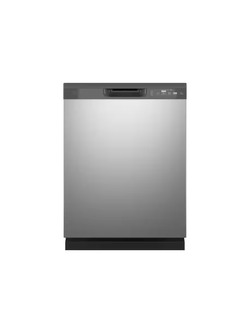 GE - 24 in. Built-In Tall Tub Front Control Stainless Steel Dishwasher with 60 dBA, ENERGY STAR