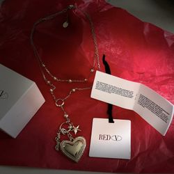 Heart Pendant Necklace- By Valentino