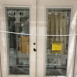 Double Door 72”x 80” Blind In The Glass 