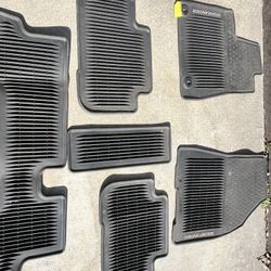 All Weather Floor Mats For Third Generation Highlander (2014-2019)