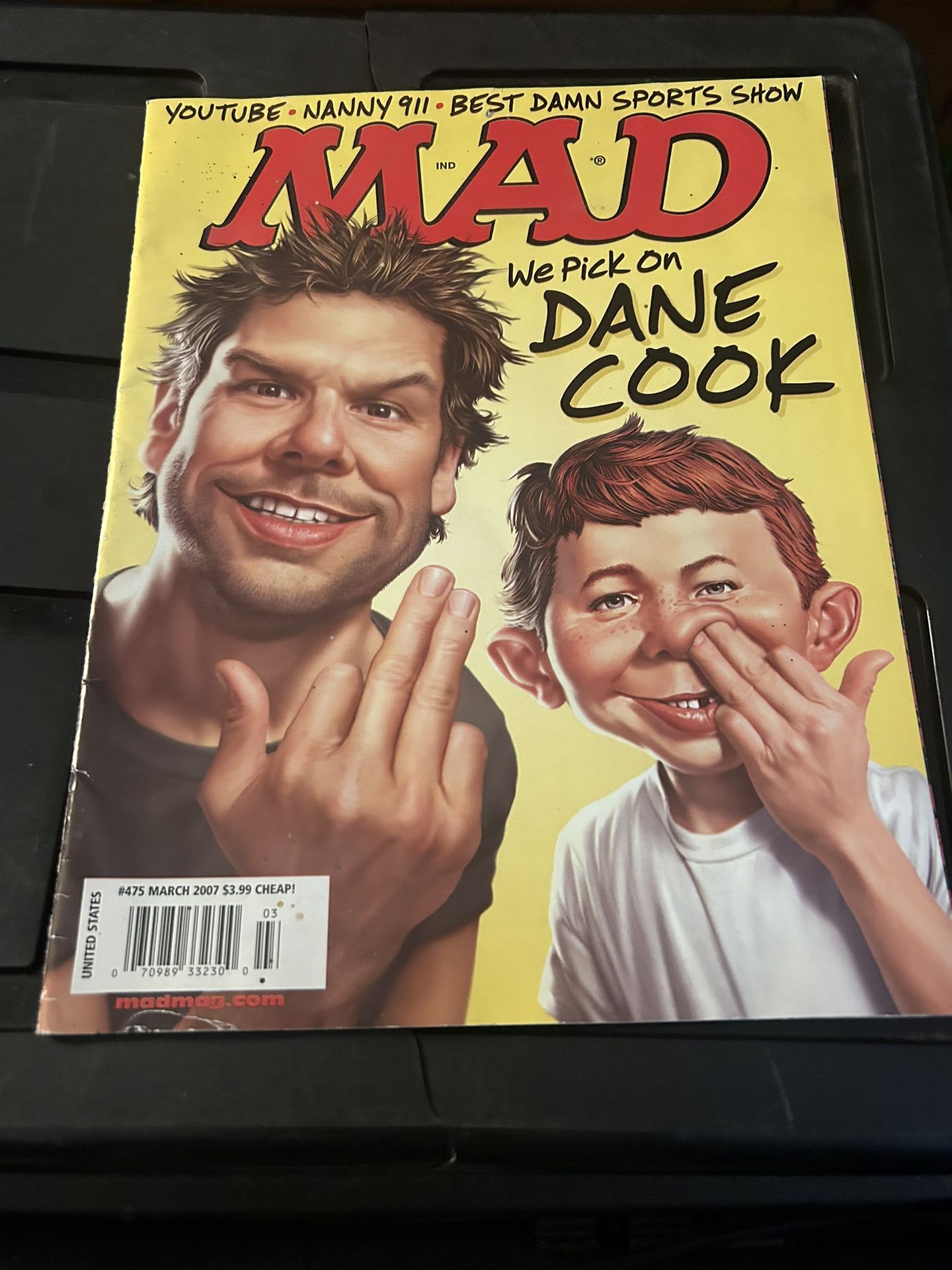 MAD Magazine #475 EC Comics 2007 'Dane Cook'