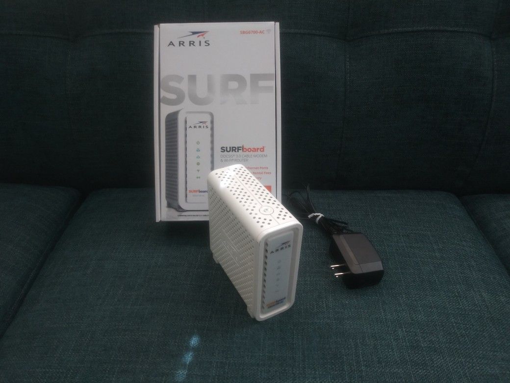 ARRIS Surfboard DOCSIS Cable Modem & Wi-Fi Router