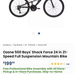 Ozone Mountain Bike