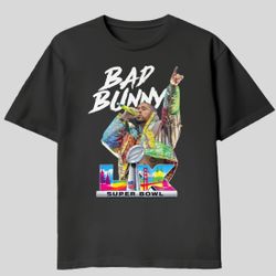 Bad Bunny Super Bowl T-shirts
