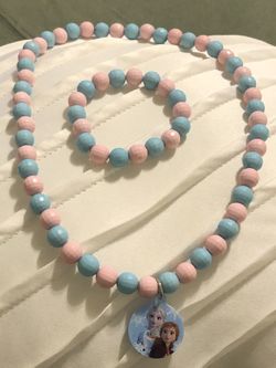 Hand made necklace set for girls