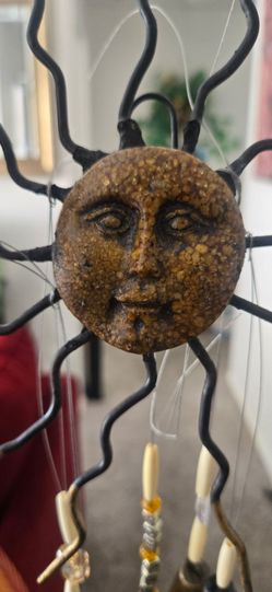Dream Catcher with Crystal Beads and Feathers