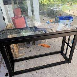 55 gallon Tank & stand With Necessary Equipment