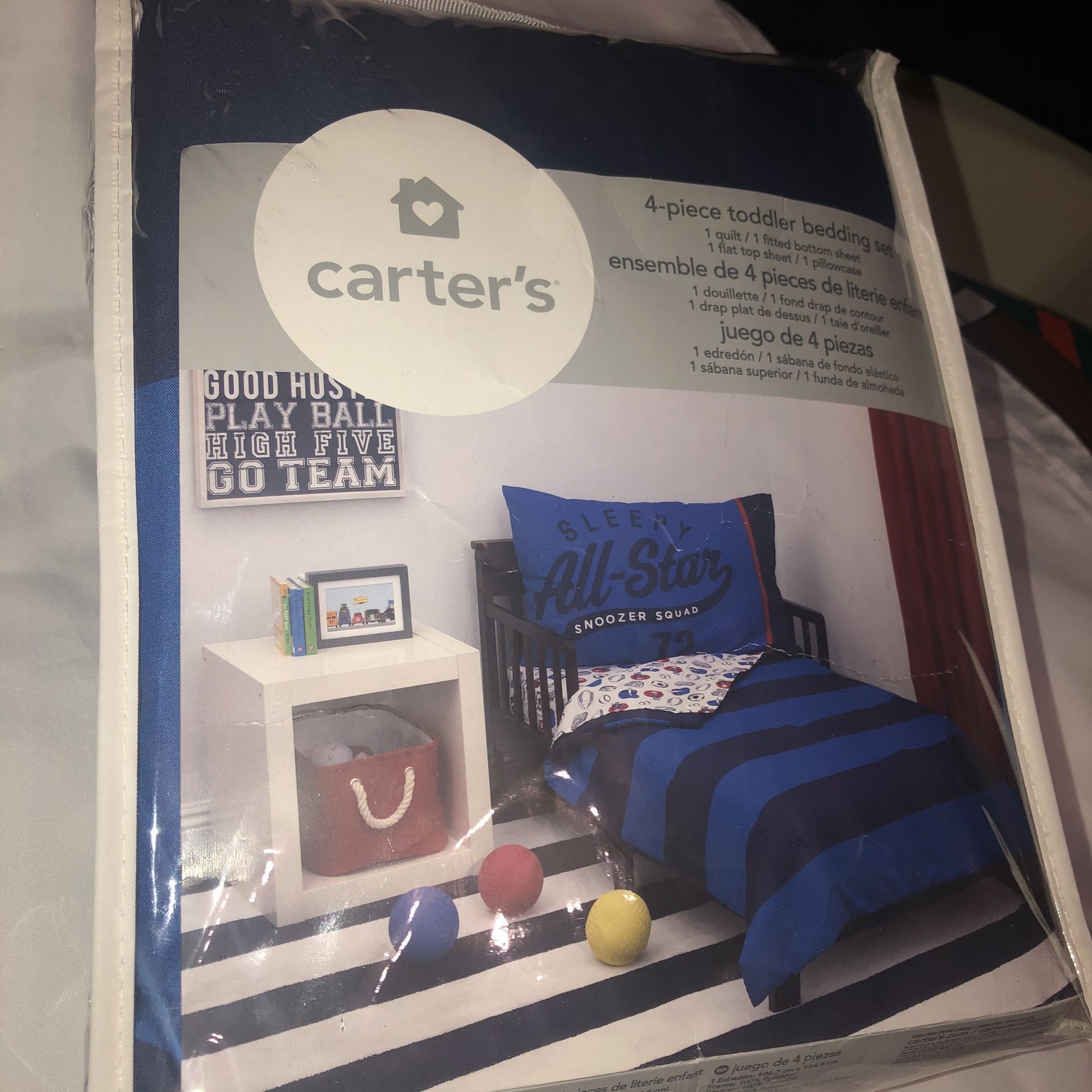 Carter’s 4 Piece Toddler Bedding