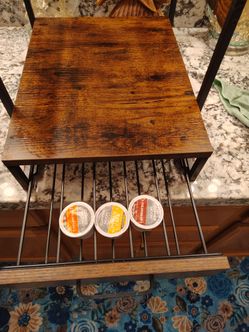 Nice wooden K-Cup coffee holder