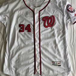 Washington Nationals Bryce Harper Jersey Size 48 (XL)