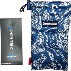 Supreme Paisley Blue Phone Bag Puffer 