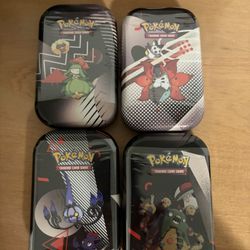 Pokemon Unova Mini Tins