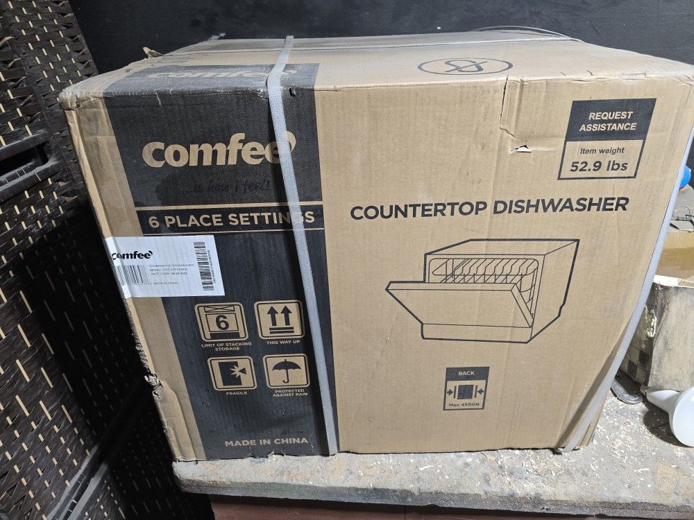 comfee dishwasher countertop