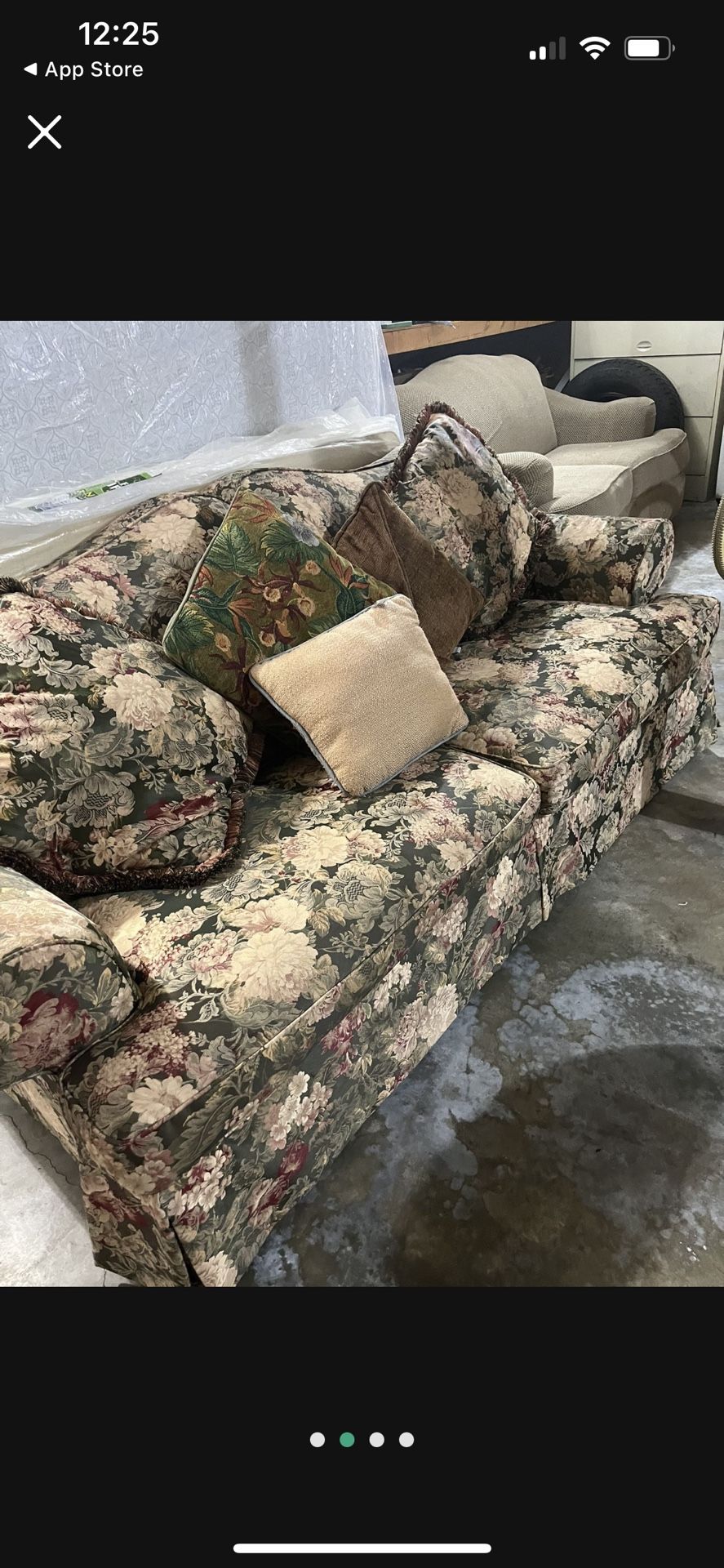 Floral Couch
