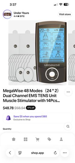Tens massagers model AS1080