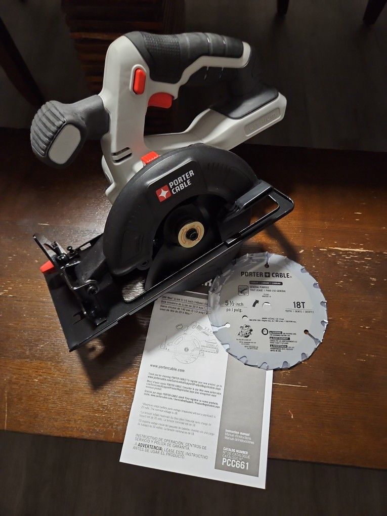 Porter Cable Saw 20v