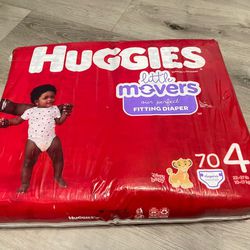 Huggies Diapers (SIZE 4/ 70 CNT)