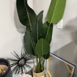 5 Ft Banana Artificial Plant 