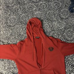 true religión Red jacket