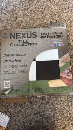Nexus Peel & Stick Vinyl Floor Tiles